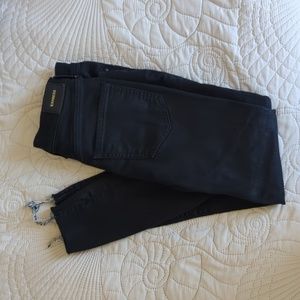 Express Black skinny jeans